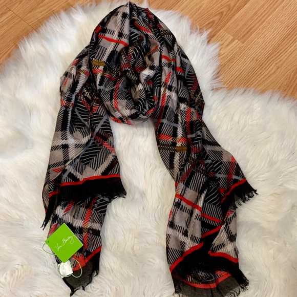 Vera Bradley Accessories - NWT Vera Bradley scarf Sophia plaid